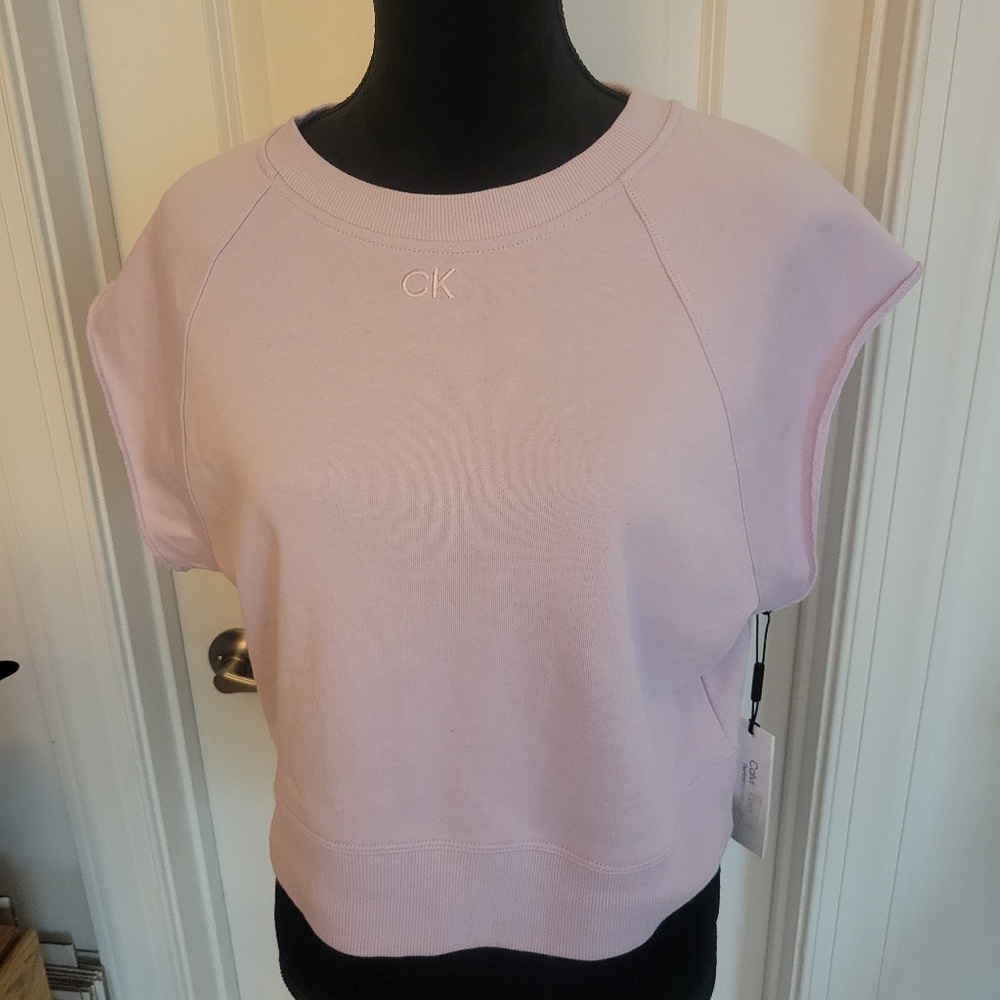 Calvin Klein Performance/Eco French Crop‎ Top - Picture 5 of 9